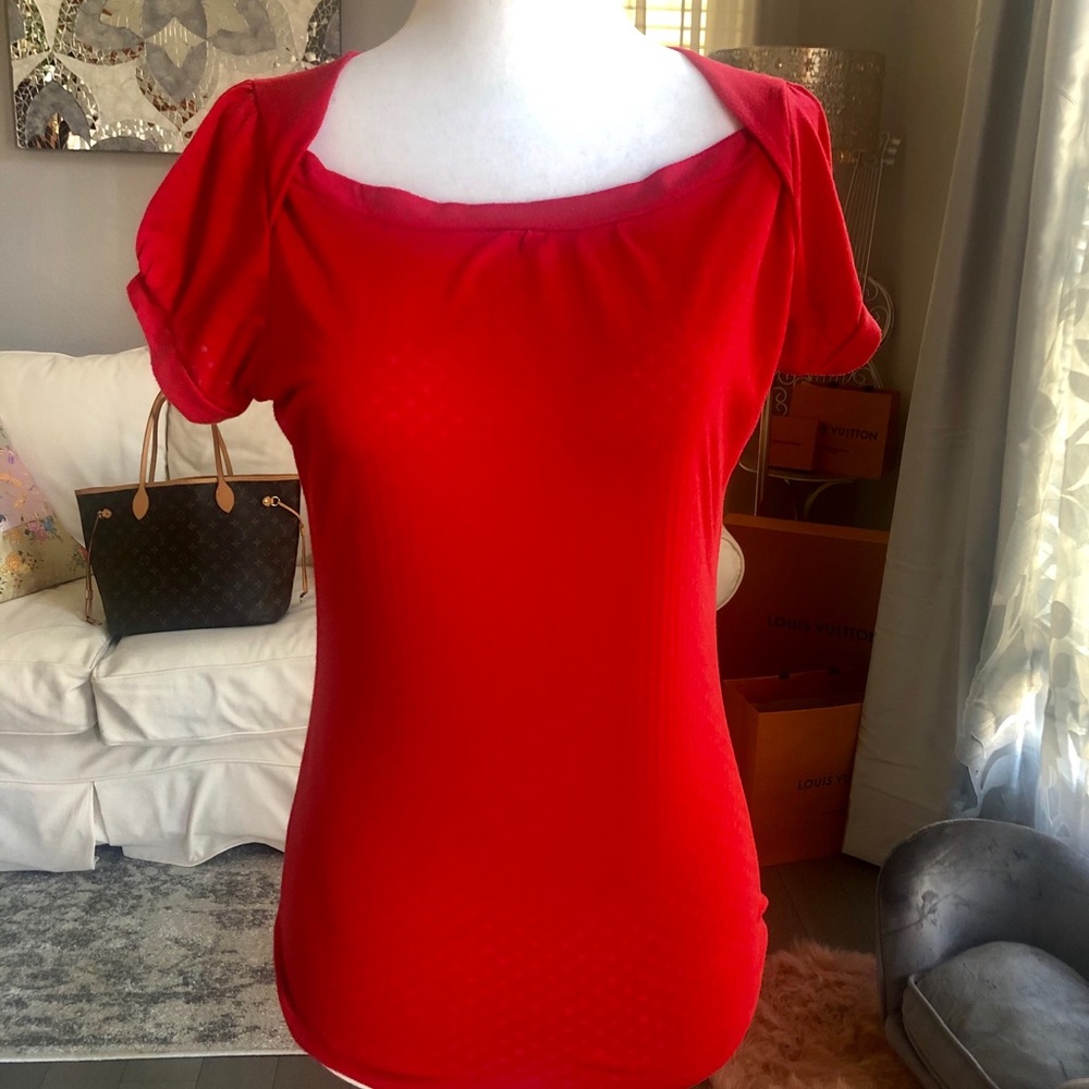 🇬🇧Evie sheer polka dot top
